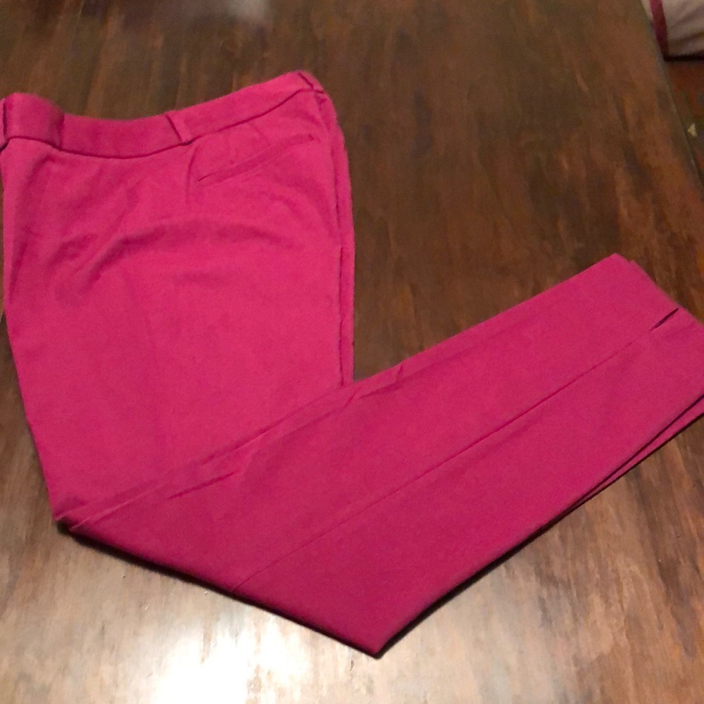 Banana Republic pants, burgundy!